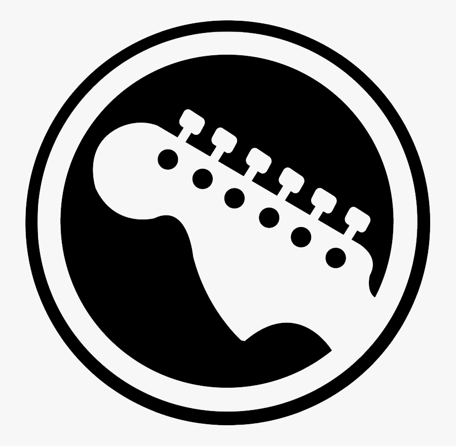 Rock Music Png - Rock Band Guitar Logo, Transparent Clipart