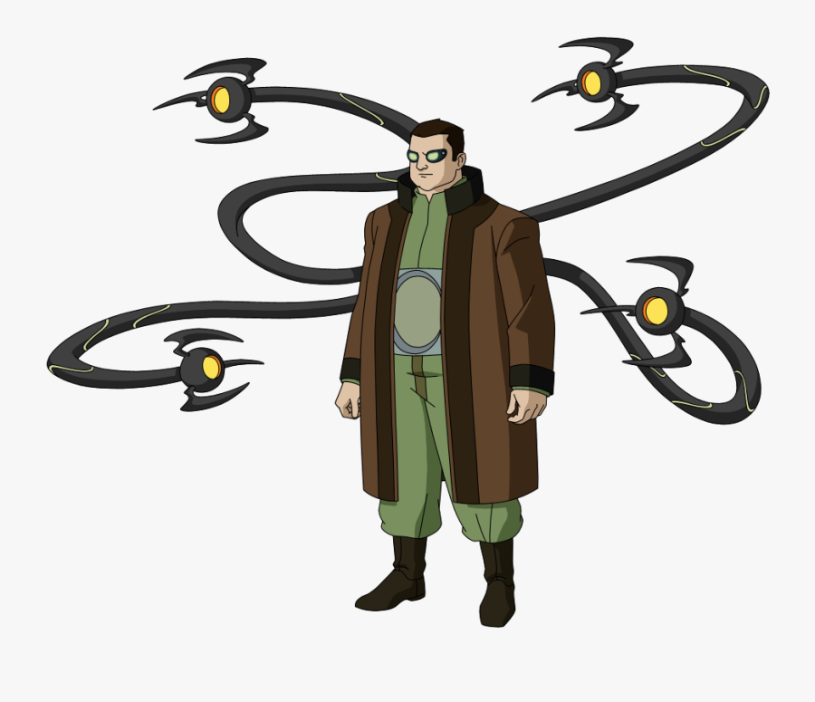 Doctor Octopus By Spiedyfan On Clipart Library - Spectacular Spiderman El Dr Octopus, Transparent Clipart