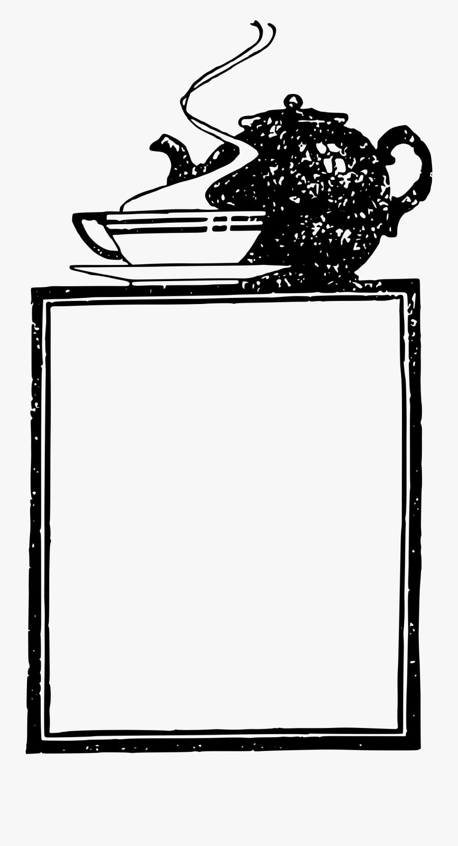 Tea Frame Clip Arts - Transparent Png Icon Frames, Transparent Clipart