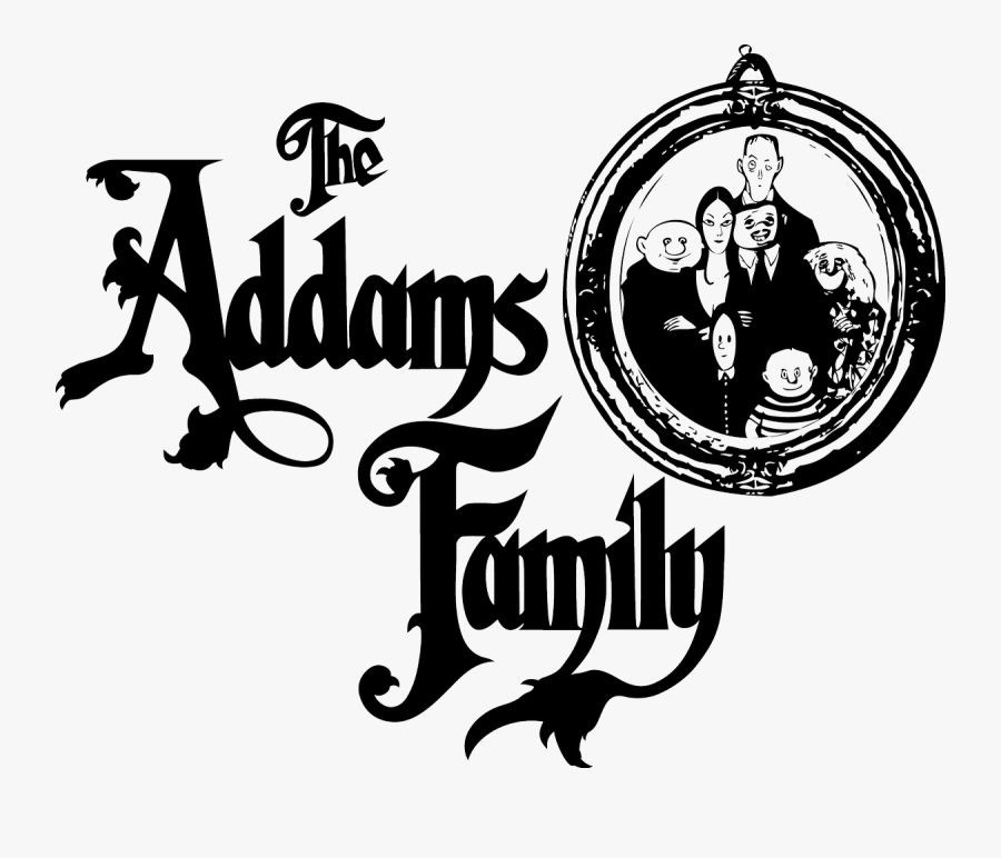 Addams Family Logo, Transparent Clipart
