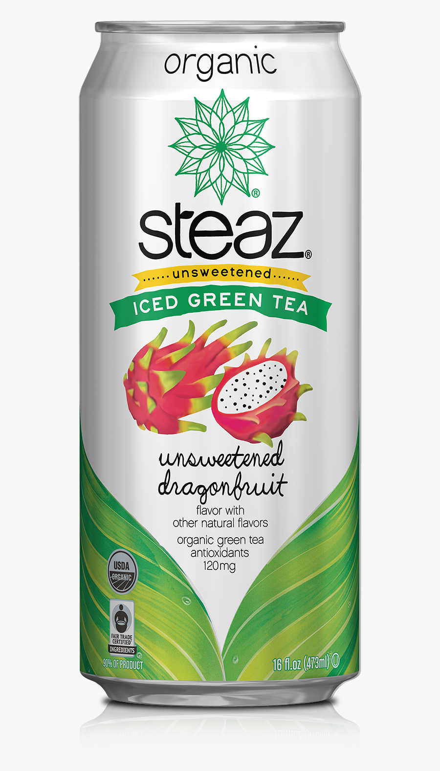 Dragon Fruit Png - Steaz Blueberry Pomegranate Green Tea, Transparent Clipart