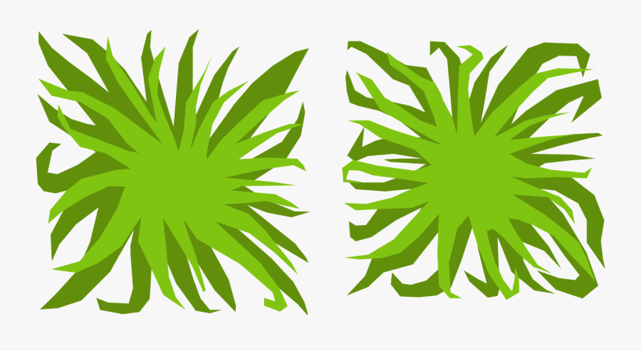 Big Grass Tufts Alpha Texture Clipart , Png Download - Art 2d Grass Texture, Transparent Clipart