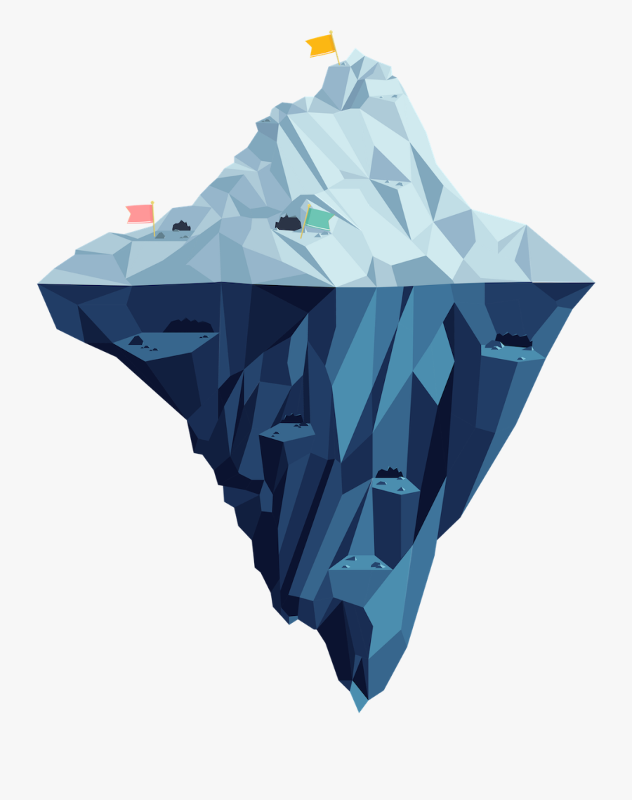 Icebergs, Wallpapers Sebastian Ferrell - Transparent Background Iceberg Png, Transparent Clipart