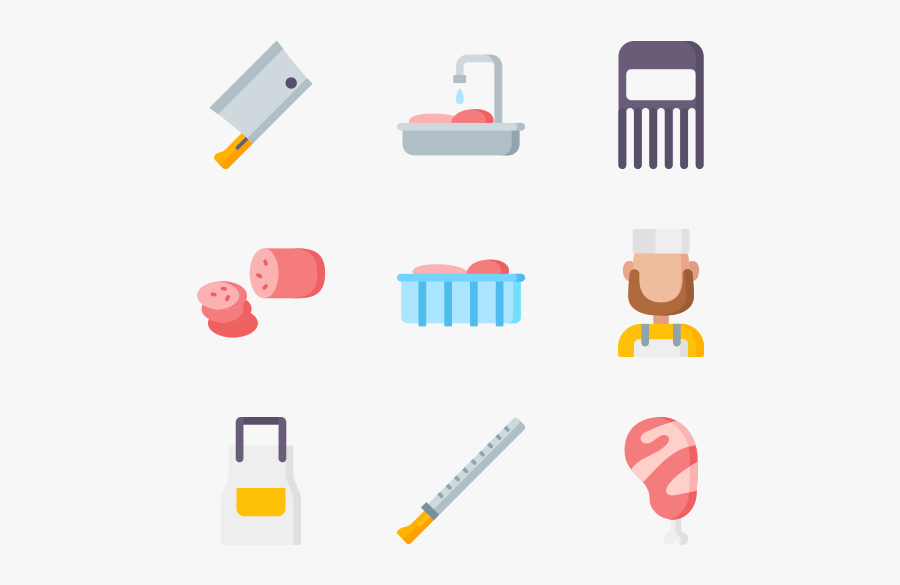 Butcher, Transparent Clipart