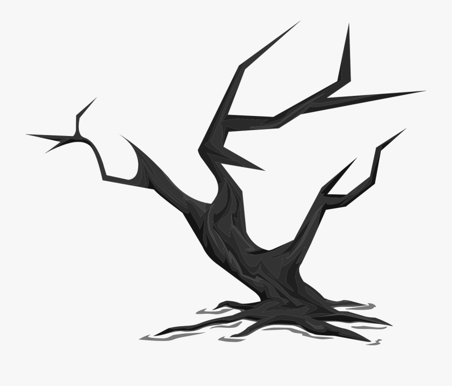 Jagged Branch, Transparent Clipart