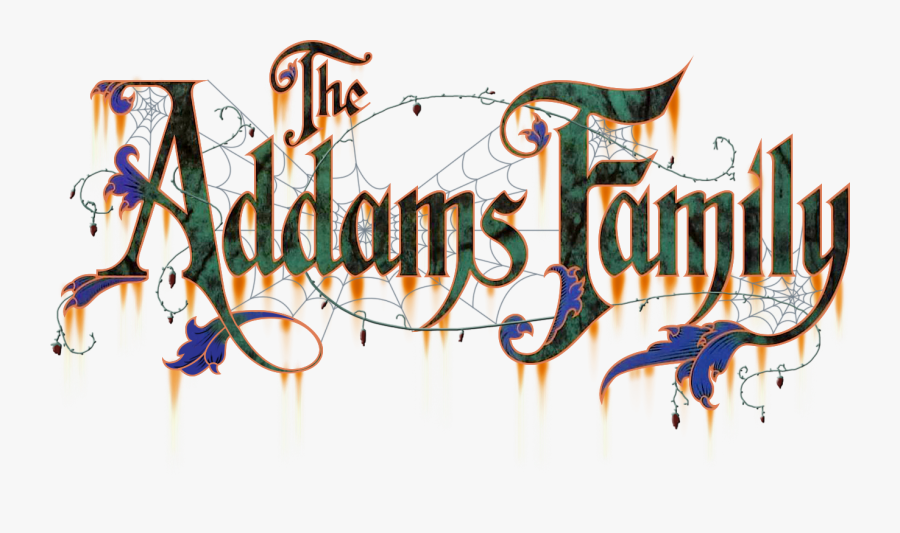 Addams Family Logo - Addams Family Movie Title, Transparent Clipart