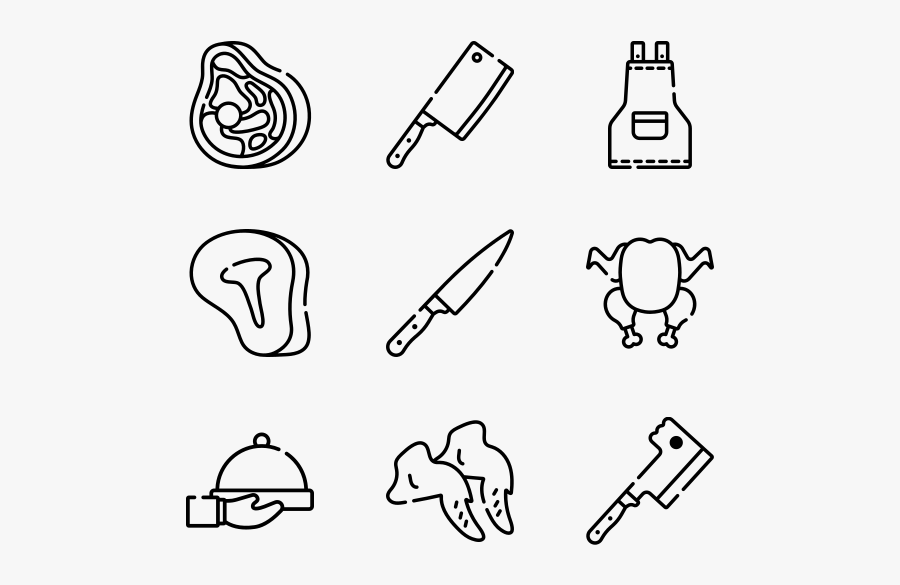 Butcher, Transparent Clipart