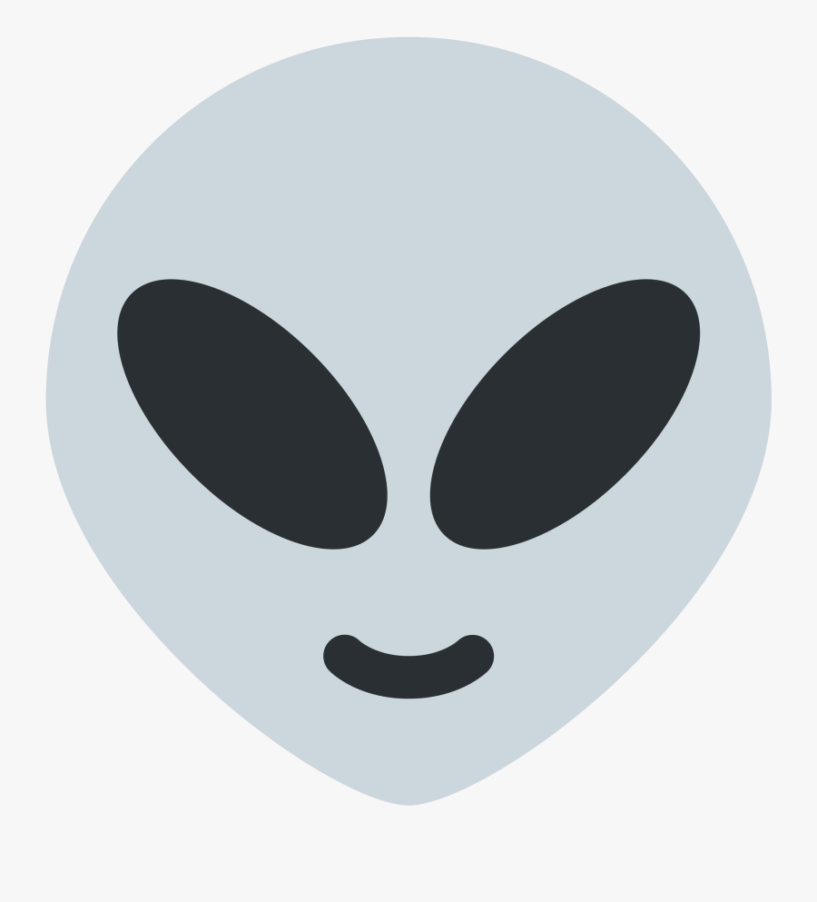 Alien Svg Transparent Background - Alien Emoji Discord Png, Transparent Clipart