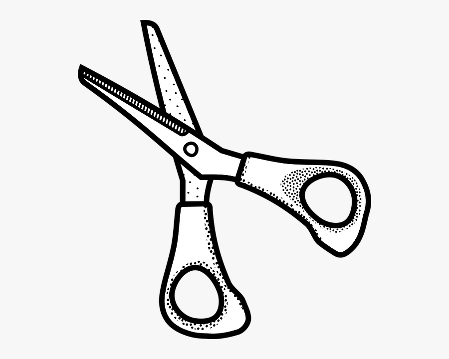 Transparent Scissors And Comb Png Black And White Scissors Free Transparent Clipart Clipartkey