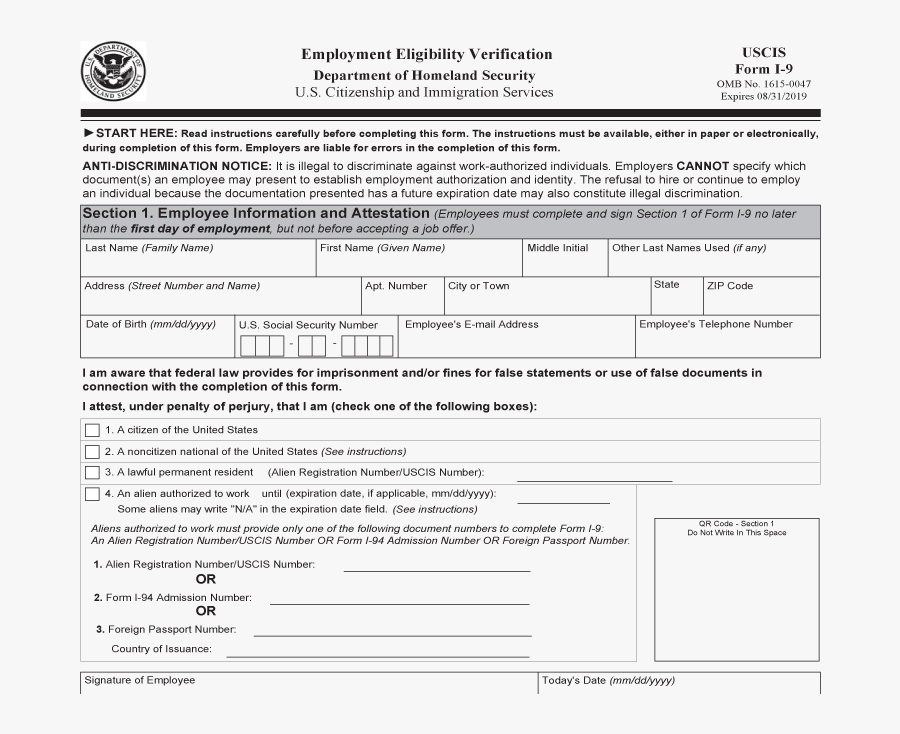 free printable i-9 form
 I-7 Verification - Blank Printable I7 Form , Free ...