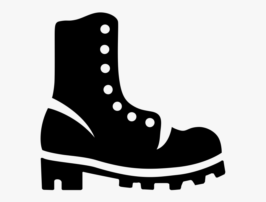 Boots Icon, Transparent Clipart