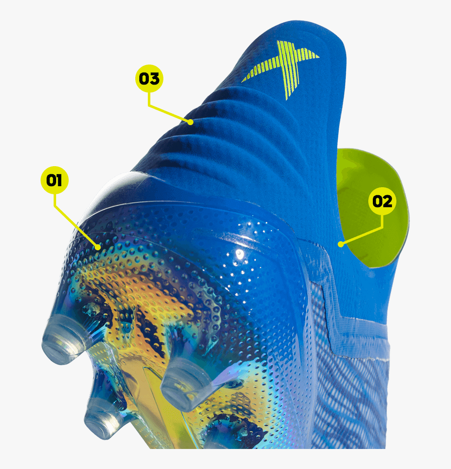 Claw Collar - Adidas X 18 Plus Azul, Transparent Clipart