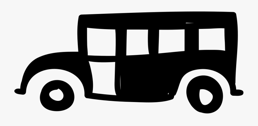 Transparent Old Cars Clipart - Car, Transparent Clipart