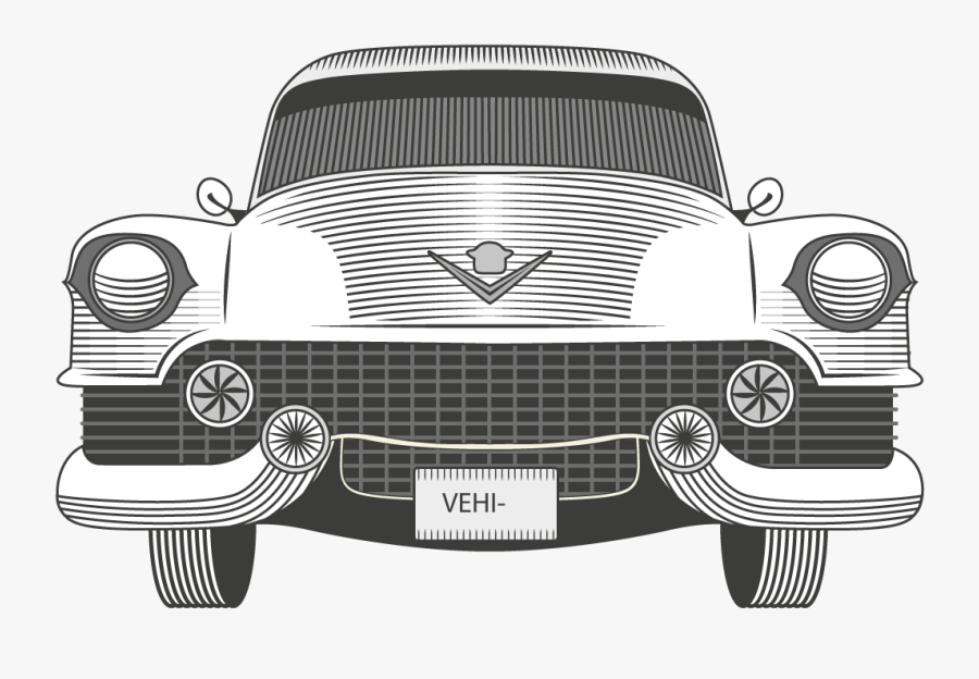 Vintage Car Cadillac Download - Cadillac Vector Png, Transparent Clipart