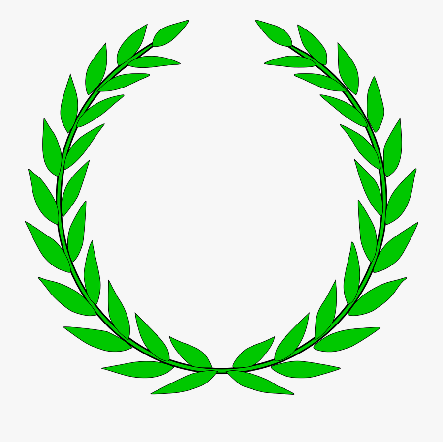 Olive Wreath Png - Laurel Wreath, Transparent Clipart