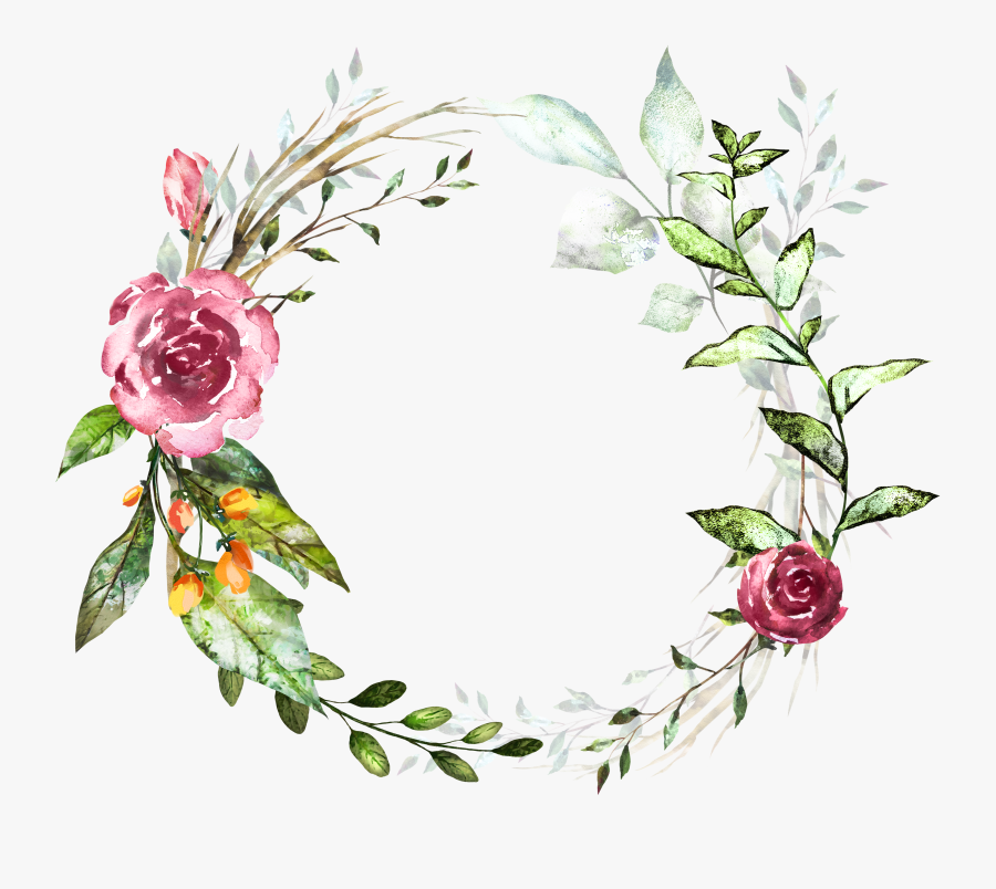 Coroa De Flores Png, Transparent Clipart