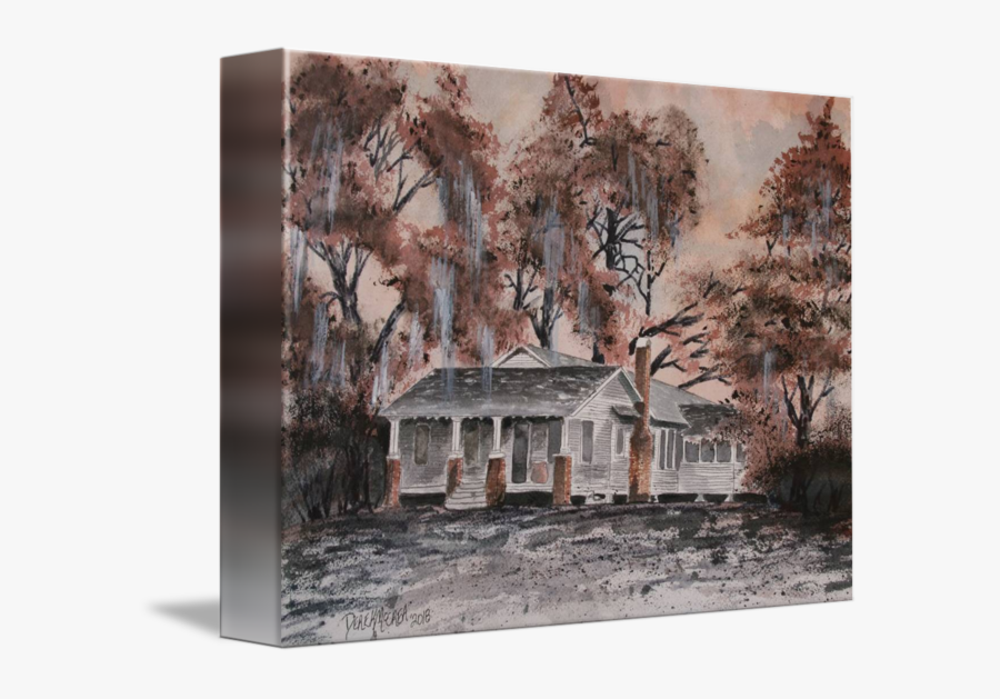 Old House Watercolor Painting By Derek Mccrea - Painting, Transparent Clipart