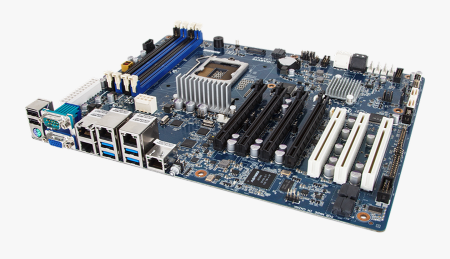 Motherboard Video Card Intel Xeon Central Processing - Mother Board Png, Transparent Clipart