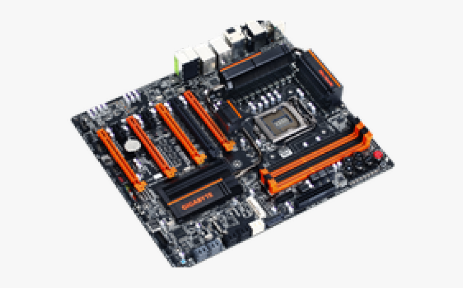 Motherboard Png Transparent Images - Chipset Gigabyte Z77x Up7, Transparent Clipart