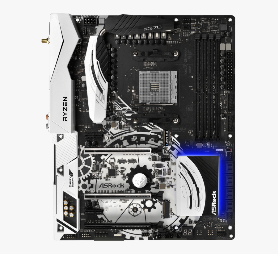 Asrock X370 Taichi, Transparent Clipart