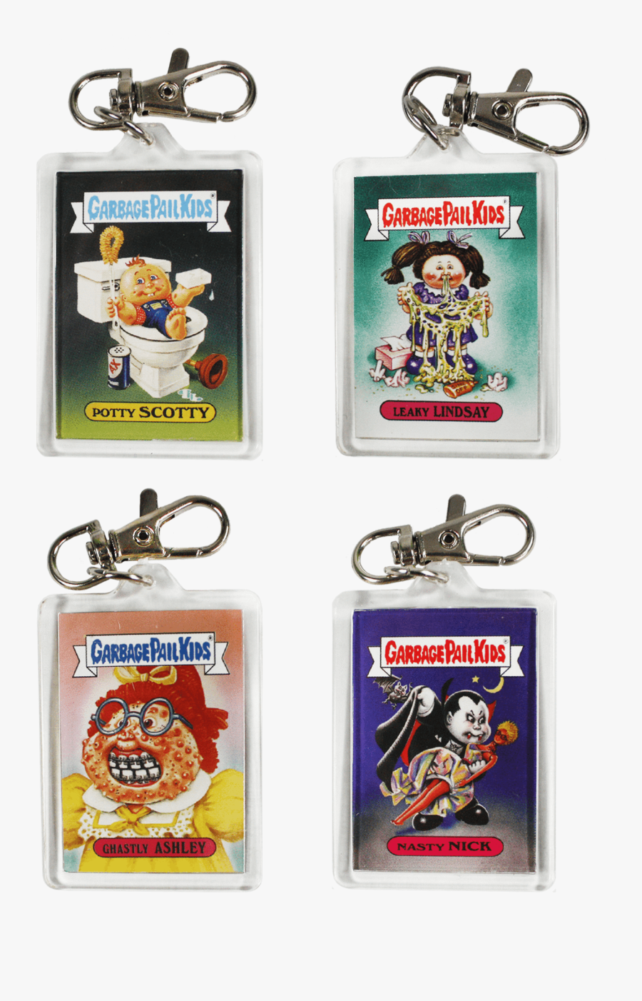Garbage Pail Kids® Blind Bag Zipper Pull - Garbage Pail Kids, Transparent Clipart