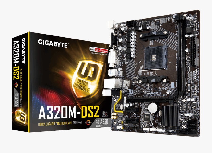 Gigabyte Ab350m Ds2, Transparent Clipart