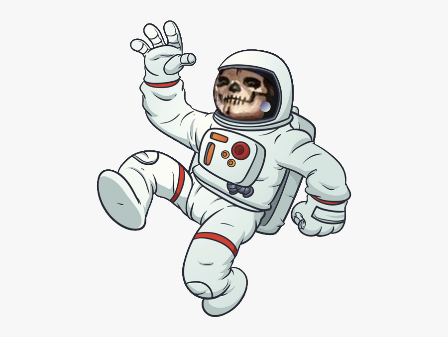 Cartoon Astronaut, Transparent Clipart