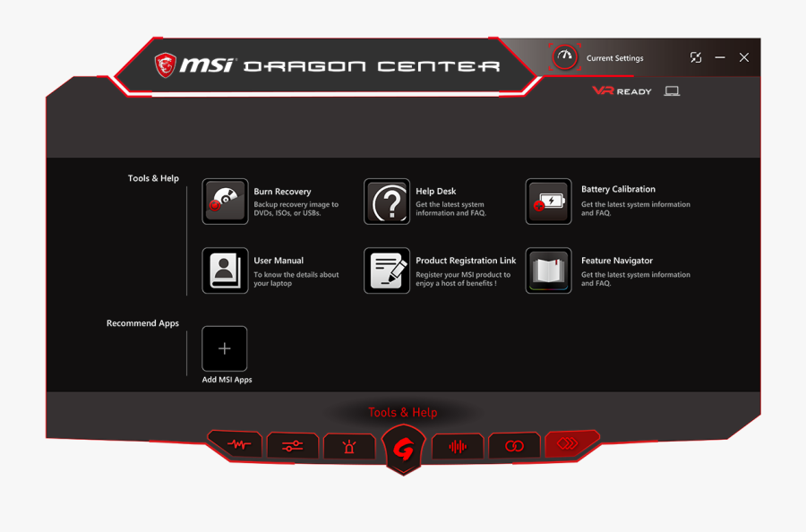 Dragon Center Msi Gp63, Transparent Clipart