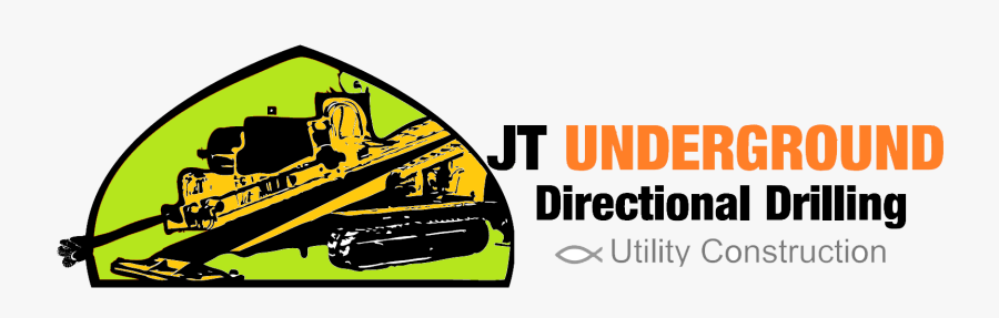 Drill Clipart Contractor - Horizontal Directional Drilling Logo, Transparent Clipart