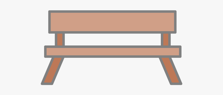 Outdoor Bench, Transparent Clipart