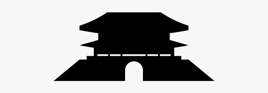 Namdaemun Svg, Transparent Clipart