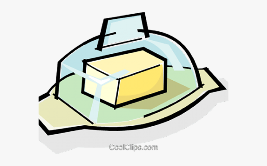 Butter Clipart Vector - Butter Dish Clipart, Transparent Clipart