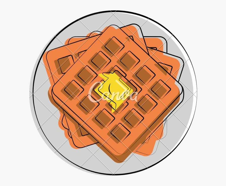 Melting Vector Butter - Circle, Transparent Clipart