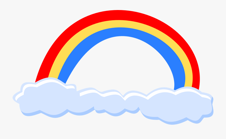 Simple Clipart Rainbow Png - Rainbow Synonym, Transparent Clipart