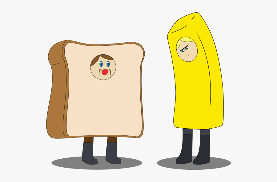 Bread N Butter By Neighpalm - Animated Bread And Butter, Transparent Clipart