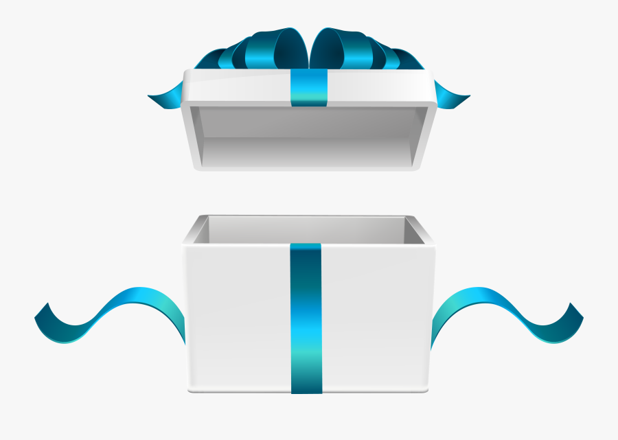 Transparent Butter Clipart - Open Gift Box Vector Png, Transparent Clipart