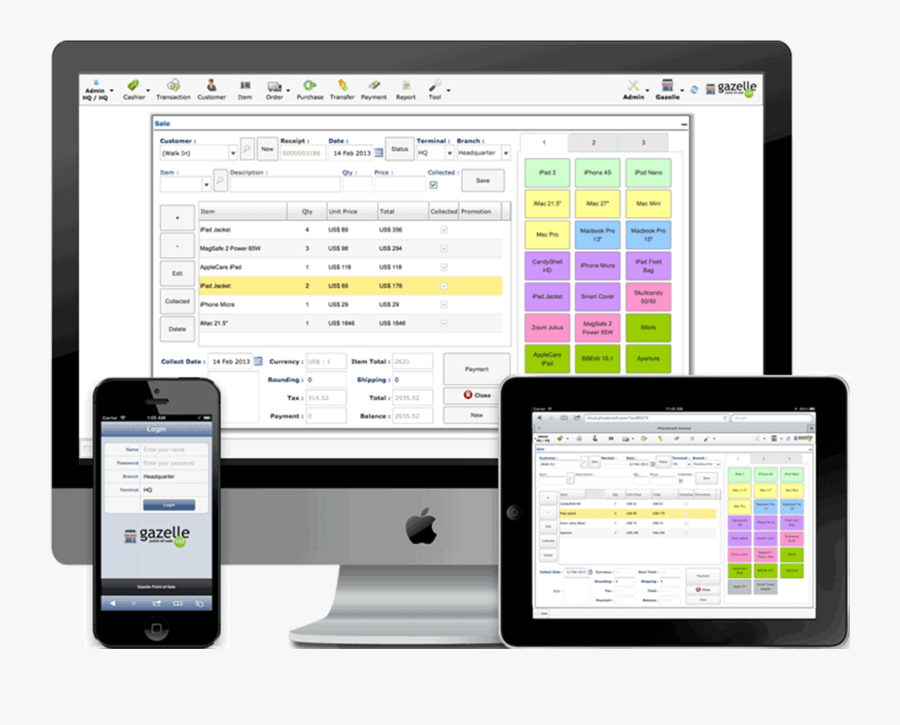 Transparent Clipart Software For Windows - Point Of Sale Softwares Download, Transparent Clipart