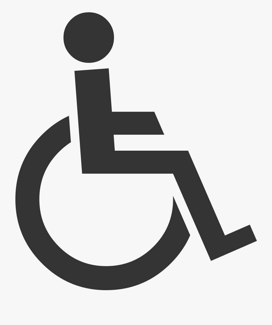 The Symbol Of Disabled Man, Transparent Clipart