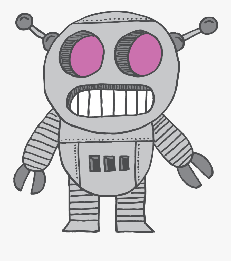 Dgs Robots-12 - Cartoon, Transparent Clipart