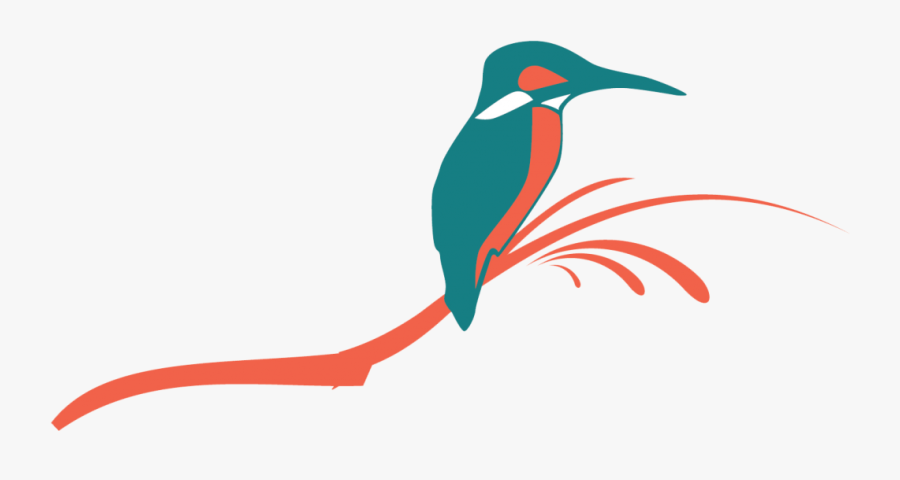 Bird Logo2 - Halcyon Bird Logo, Transparent Clipart