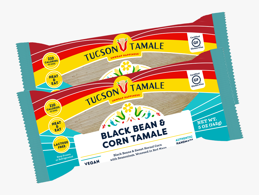 Black Bean & Corn Tamales, Transparent Clipart