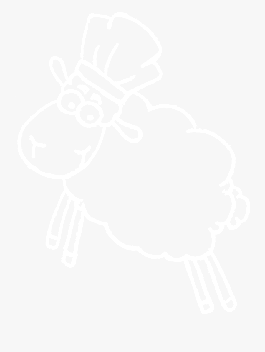 Clip Art Black And White Library Two Black Sheep A - Illustration, Transparent Clipart
