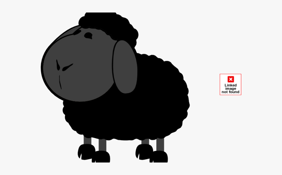 Black Sheep Clipart - Baa Baa Black Sheep, Transparent Clipart