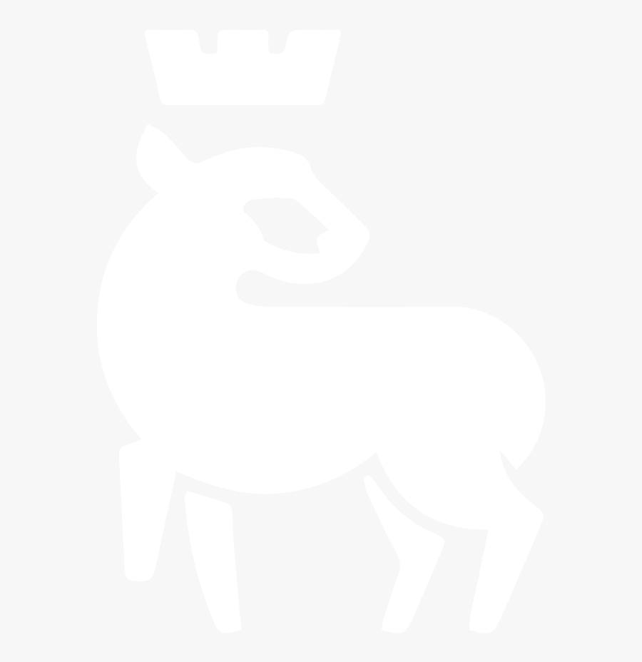 Black Sheep Crown/ - Reindeer, Transparent Clipart