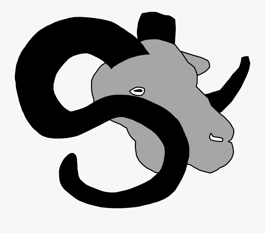 Stalwart Icelandic Sheep - Argali, Transparent Clipart