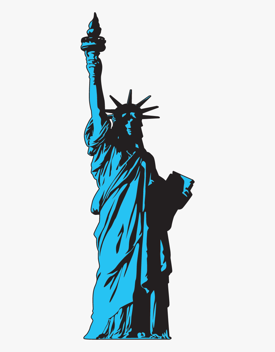 Statue Of Liberty Vector Png, Transparent Clipart