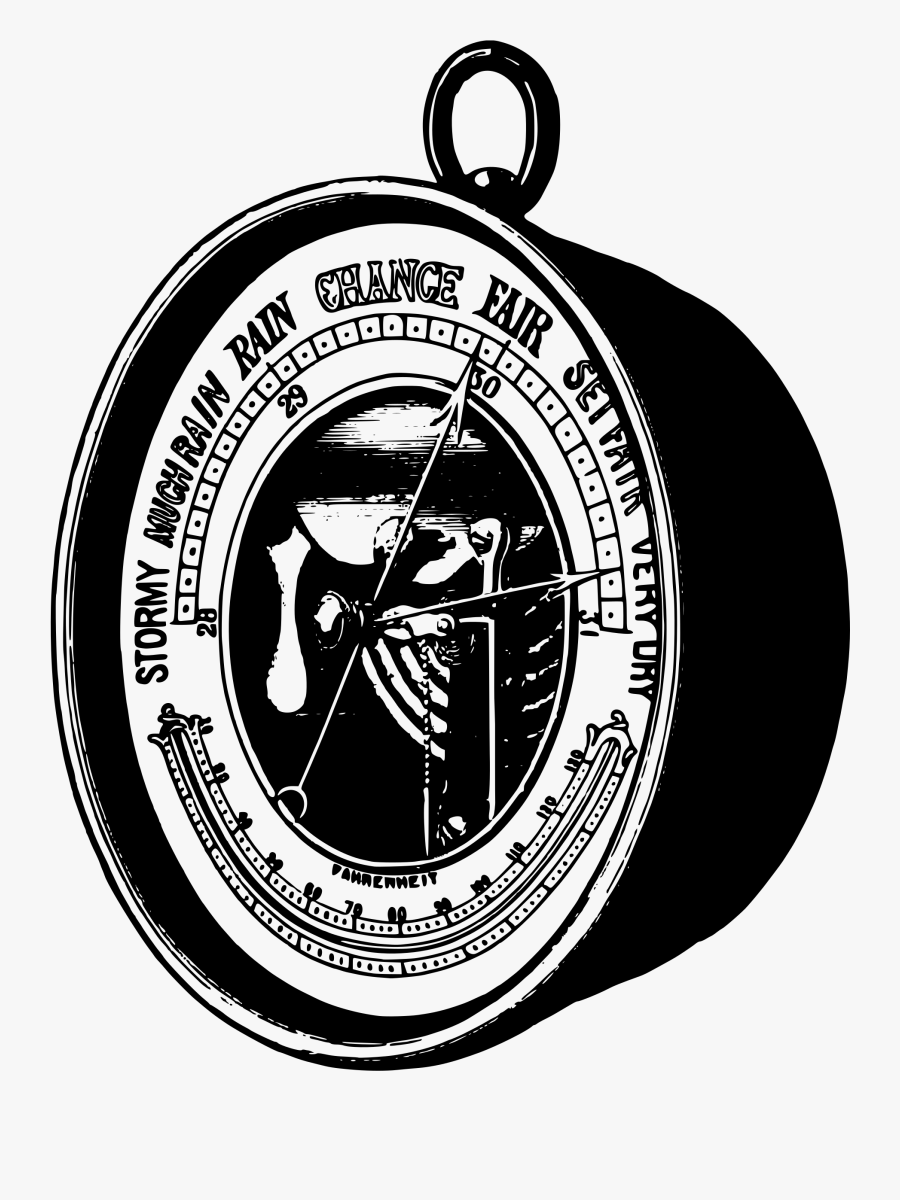 Clip Art Barometer Clip Art - บารอมิเตอร์ Png, Transparent Clipart