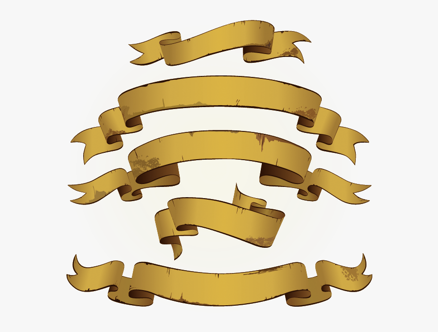 Banner Vector, Transparent Clipart