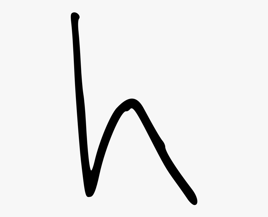 Letter H Png, Transparent Clipart