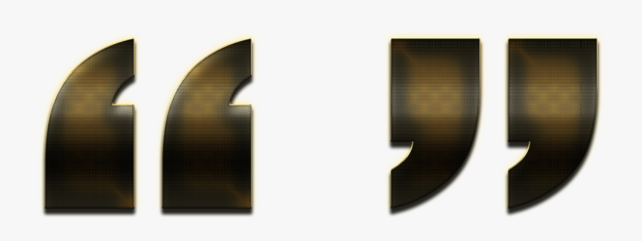 Quotation Mark Transparent Background - Emblem, Transparent Clipart